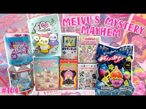 OPENING 9 BLIND BOXES MY SUBSCRIBERS REQUESTED! LPS, Sanrio, tokidoki, POP MART, Pokemon | MMM 104