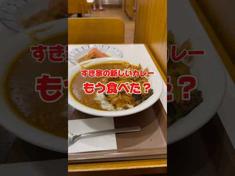 すき家のカレーがめちゃ美味しくなった🍛