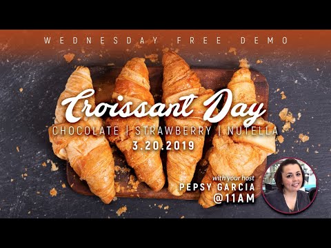 Croissants with Pepsy Garcia