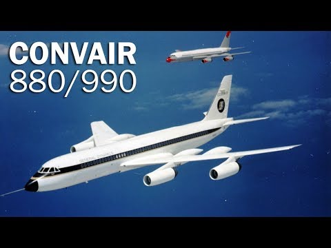 Convair 880/990 Coronado - a trial of being the fastest one