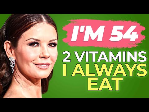 Catherine Zeta Jones Reveals Her Top 2 Vitamins To Stay Ageless!