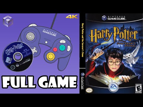 Harry Potter and the Sorcerer's Stone (GCN) - Full Game Walkthrough / Longplay (4K60ᶠᵖˢ)