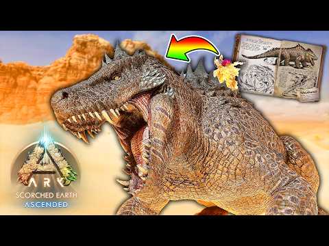 砂漠のゴジラ！新恐竜「ファソラスクス」をテイムしろ！🏜️🐊🌪【新ARK SURVIVAL ASCENDED/アーク/ASA】#11