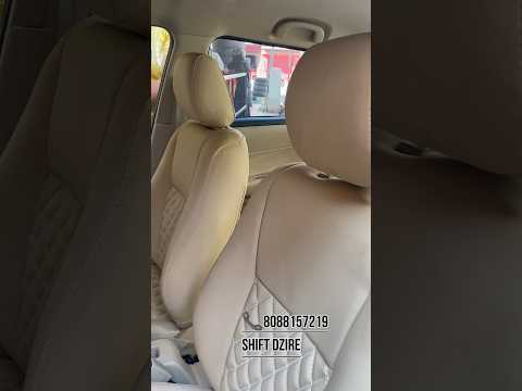 Shift shift Dzire seat covers ||car accessories in jc road||#trending #youtubeshorts #youtube #viral