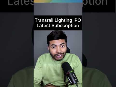 Transrail Lighting IPO Subscription Status | Latest IPO GMP #shorts #latestipo #ipo