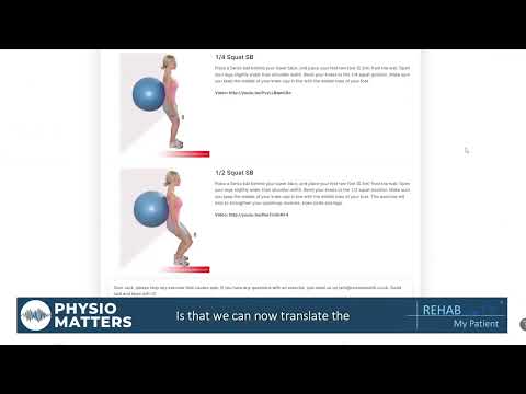 How to Use Translations with Rehab My Patient - a Physio Matters review