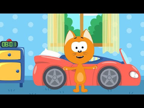 Rain Please Go Away  -  Meow Meow Kitty  -  song for kids