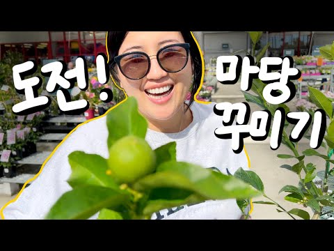 [유료광고포함] 🏡 도전! 셀프 마당 꾸미기! 마꾸 브이로그