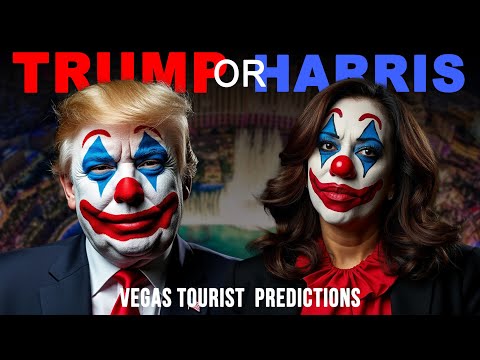 Trump or Harris. Asking Vegas Tourists who will WIN in 2024.