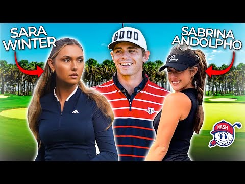 2 Girl Scramble vs. 1 Pro Golfer