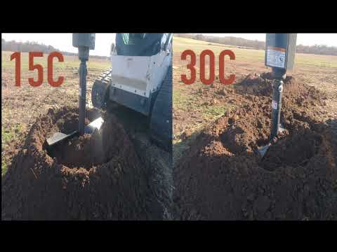 BOBCAT 15C VS 30C AUGER Comparison