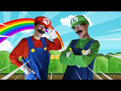 Super Mario Bros - Best of Mario and Luigi IN REAL LIFE