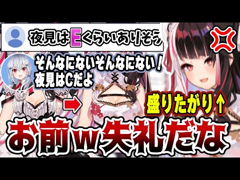 過去の葉加瀬の失礼な発言を見返して怒りがぶり返す盛りたがりの夜見さん【にじさんじ切り抜き/夜見れな/葉加瀬冬雪】