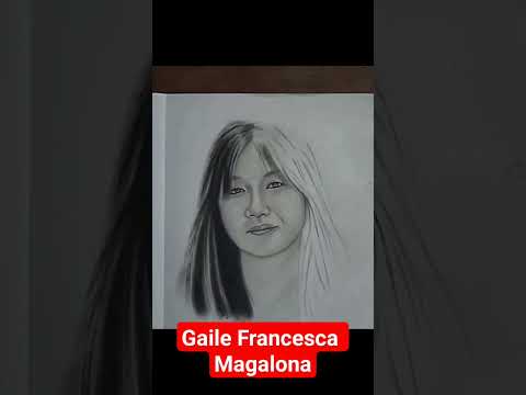 How to draw Gaile Francesca Magalona, Daughter of Francis Magalona #shorts