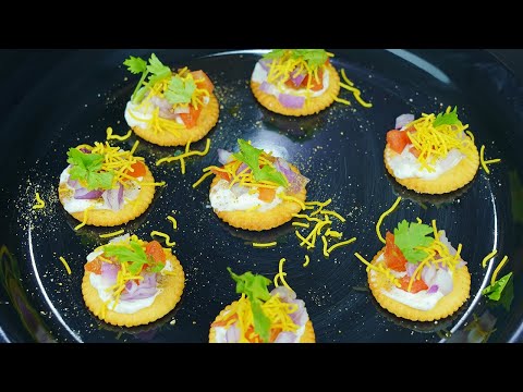 Canapes Recipe in Tamil | Best Snacks recipe in Tamil | Cookie canapes