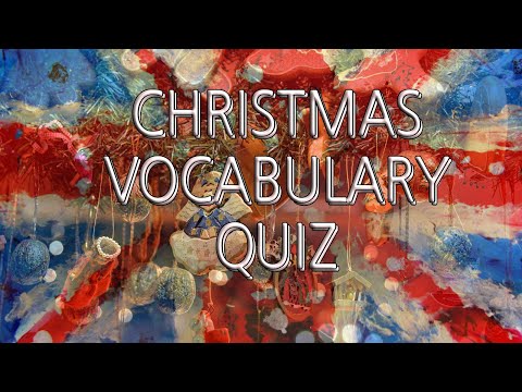 Christmas Vocabulary QUIZ