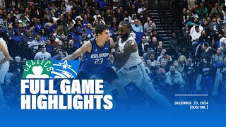 FULL GAME HIGHLIGHTS: CELTICS VS. MAGIC 12.23.24