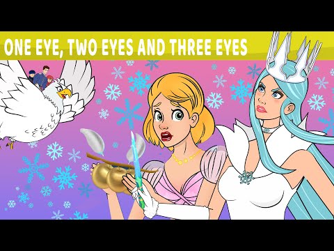 One Eye, Two Eyes and Three Eyes + Lazy Girl | Bedtime Stories for Kids in English | Fairy Tales