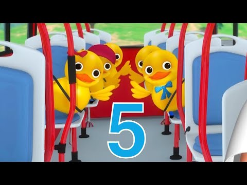 Quack, Quack! Ducks on a Bus Adventure! 🚌🌳 | Fun Baby Songs | Classic Baby Songs