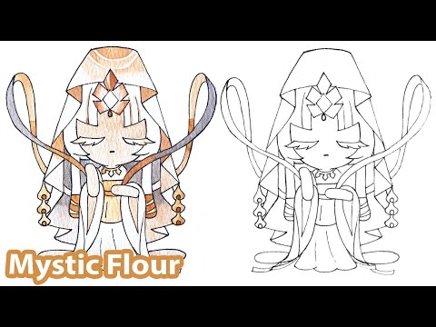 How to draw Mystic Flour | Cookie Run Kingdom