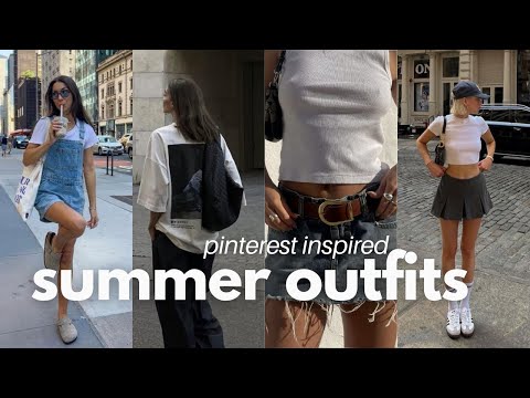 put together some summer fits with me (easy + realistic outfit inspo)