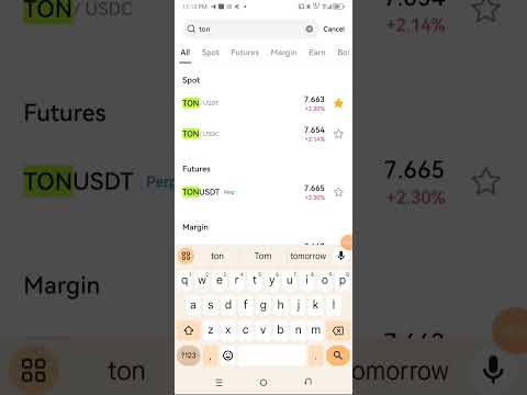 How To Buy TONCOIN on OKX exchange