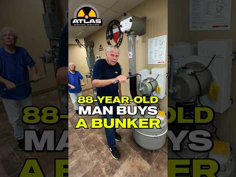 88-Year-Old-Man buys a Bomb Shelter!