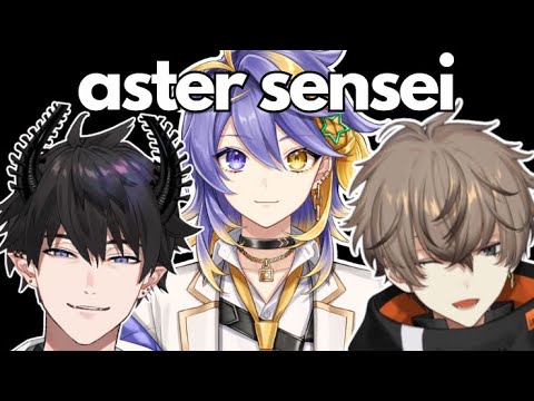 Aster sensei and his apex students (Alban and Ren)  [💫aster arcadia]