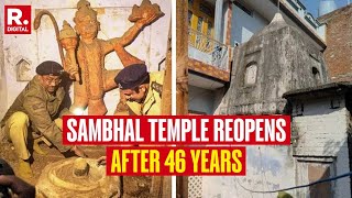 Sambhal's Shiv Temple Opens To Public After Bulldozer Clears Nearby Illegal Structures