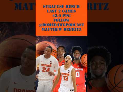 @SyracuseOrange Wins by Committee, Adrian Autry is Liking His Bench Play