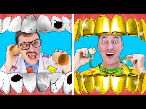 Rich Doctor Vs Broke Doctor in The Hospital! *Best Crafts, Funny Situations*  By Crafty Hype