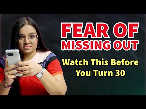 Watch This Before YOU turn 30!! How To Deal With FOMO?