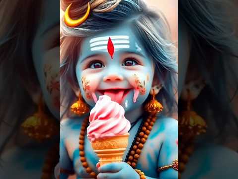 little cute Mahadev #shorts #viral #youtubeshorts #whatsappstatus har har Mahadev 🔱🕉️🙏