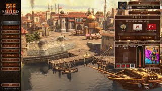 昔ながらの基本となるRTSのIIIをプレイしてみるテスト(Age of Empires III: Definitive Edition　DEMO)