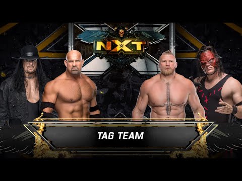 Tag Team Match | "Goldberg and Undertaker" vs "Brock and Kane" | WWE NXT Showdown