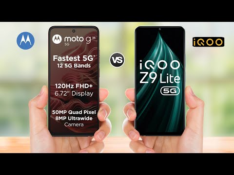 Moto G35 5g vs IQOO Z9 Lite 5g || Full Comparison