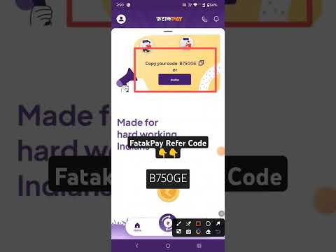 FatakPay Refer Code 👉👉 B750GE  | Fatak Pay Referral Code 🔥✅