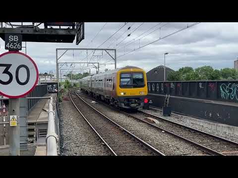 Train spotting at Aston station - Thursday 23rd May 2024