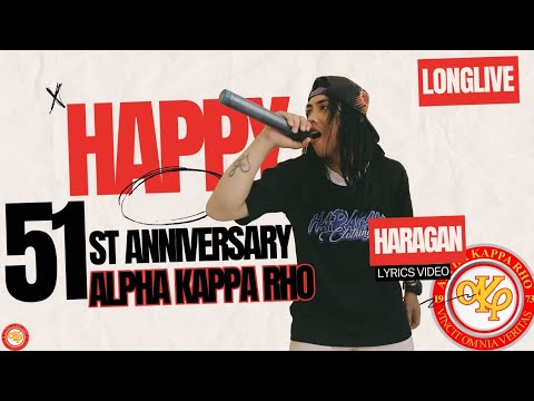 LONGLIVE - HARAGAN (51st ANNIVERSARY ALPHA KAPPA RHO SONG