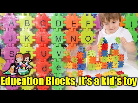 Education Blocks, it's a kid's toy | Know its exact price! | Children's favorite toys | Child Toy