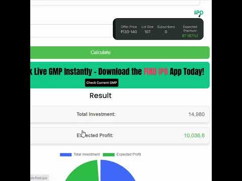 Introducing the IPO Returns Calculator #shorts