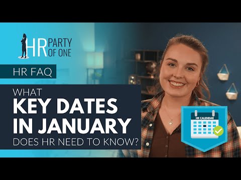 What Key Dates in January 2023 Does HR Need to Know?