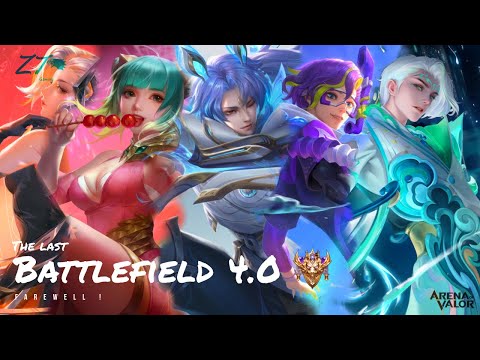 告別傳說戰場 4.0 💔 | Arena of Valor 操作精華輯 舊版本排位補位彙整 改你一個措手不及  X  tayori - 花がら【 贊恩 Zayn 】