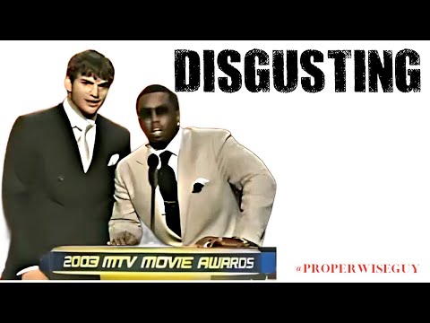 WATCH: Video Resurfaces—P. Diddy & Ashton Kutcher's SHOCKING Behavior Toward 13-Year-Old at VMAs