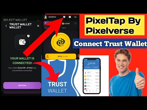 How To Connect Trust Wallet To PixelTap By Pixelverse || PixelTap Telegram Withdraw