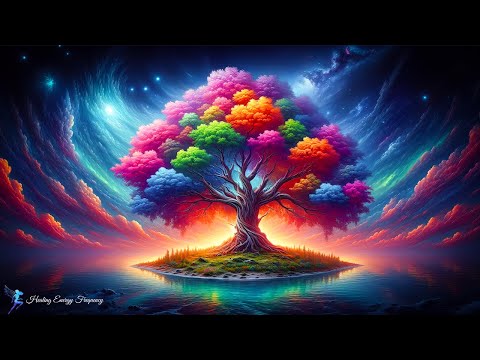 Aura Cleansing & Raising Positive Energy | All 7 Chakras Balancing + Tree Of Life | Root To Crown