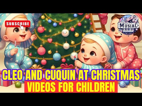 Christmas with Cleo and Cuquin 🎄🎶 Children's songs 🎶 videos for children #childrensmusic