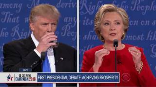 Full video: Trump-Clinton first presidential debate