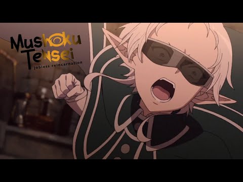 Fitz / Sylphie Attacks Nanahoshi Shizuka (Seven Star) | Mushoku Tensei Season 2 Episode 9