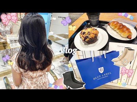 【vlog】美容室 / 銀座で過ごす日🦋